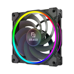 Akasa SOHO AR12 Boitier PC Ventilateur 12 cm Noir 3 pièce(s)