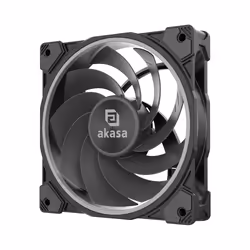 Akasa SOHO AR12 Boitier PC Ventilateur 12 cm Noir 3 pièce(s) - Vue supplémentaire 2