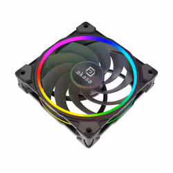 Akasa SOHO AR12 Boitier PC Ventilateur 12 cm Noir 3 pièce(s) - Vue supplémentaire 7