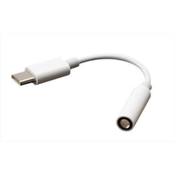 Akasa AK-CBCA27 câble audio 0,1 m USB C 3,5mm Blanc