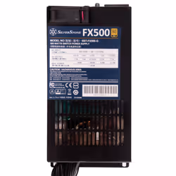 Silverstone FX500 unité d'alimentation d'énergie 500 W 20+4 pin ATX Flex ATX Noir - Vue supplémentaire 11