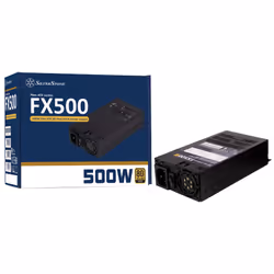 Silverstone FX500 unité d'alimentation d'énergie 500 W 20+4 pin ATX Flex ATX Noir - Vue supplémentaire 6