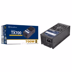 Silverstone TX700 Gold unité d'alimentation d'énergie 700 W 20+4 pin ATX TFX Noir - Vue supplémentaire 11