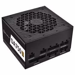 Silverstone DA750 Gold, 750 W, 90 - 264 V, 47 - 63 Hz, Actif, 110 W, 744 W