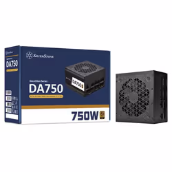Silverstone DA750 Gold unité d'alimentation d'énergie 750 W 20+4 pin ATX ATX Noir - Vue supplémentaire 15