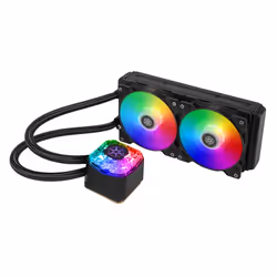 Silverstone IceGem 240P, Refroidisseur de liquide tout-en-un, 12 cm, 93,4 cfm