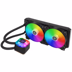 Silverstone IceGem 280, Kit de refroidissement du liquide, 14 cm, 99,2 cfm, Noir