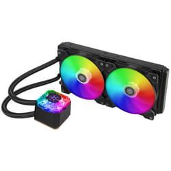Silverstone IceGem 280 Processeur Kit de refroidissement du liquide 14 cm Noir