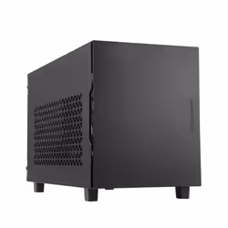 Silverstone SUGO 15, Cube, PC, Noir, Mini-DTX, Mini-ITX, Aluminium, Acier, 24 cm