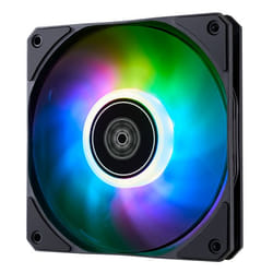 Silverstone Air Slimmer 120 Boitier PC, Processeur Refroidisseur d'air 12 cm Noir, Transparent 1 pièce(s)
