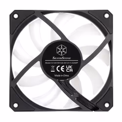 Silverstone Air Slimmer 120 Boitier PC, Processeur Refroidisseur d'air 12 cm Noir, Transparent 1 pièce(s)