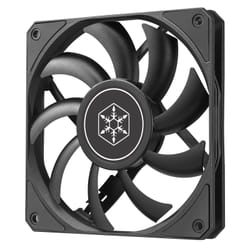 Silverstone Air Slimmer 120 Boitier PC, Processeur Refroidisseur d'air 12 cm Noir 1 pièce(s)