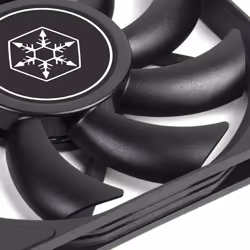 Silverstone Air Slimmer 120 Boitier PC, Processeur Refroidisseur d'air 12 cm Noir 1 pièce(s)