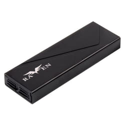 Silverstone SST-RVS03 Boîtier de disques de stockage Enceinte ssd Noir M.2