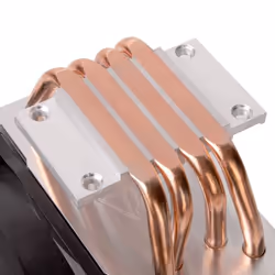 Silverstone AR12-TUF Processeur Refroidisseur d'air 12 cm Aluminium, Cuivre, Gris 1 pièce(s) - Vue supplémentaire 8