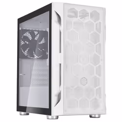 Silverstone FARA H1M, Micro Tower, PC, Blanc, micro ATX, Mini-DTX, Mini-ITX, Plastique, Acier, 16 cm