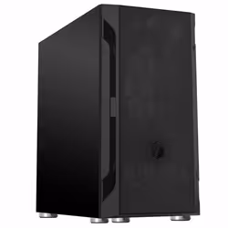 Silverstone FARA H1M, Micro Tower, PC, Noir, micro ATX, Mini-DTX, Mini-ITX, Acier, 16 cm