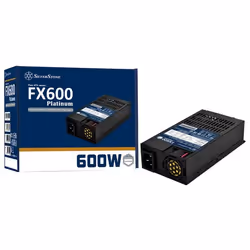 Silverstone FX600 Platinum unité d'alimentation d'énergie 600 W 20+4 pin ATX Flex ATX Noir - Vue supplémentaire 12