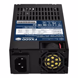 Silverstone FX600 Platinum unité d'alimentation d'énergie 600 W 20+4 pin ATX Flex ATX Noir - Vue supplémentaire 5