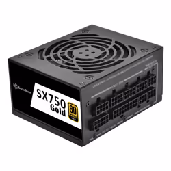 Silverstone SX750 Gold, 750 W, 90 - 264 V, 47 - 63 Hz, Actif, 120 W, 750 W