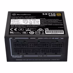 Silverstone SX750 Gold unité d'alimentation d'énergie 750 W 20+4 pin ATX SFX Noir - Vue supplémentaire 5