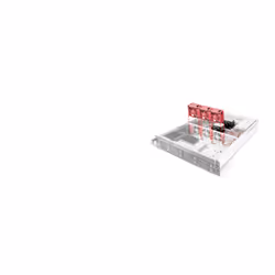 Silverstone RM22-308 Boîtier HDD Noir, Blanc 2.5/3.5"