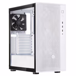 Silverstone FARA R1, Midi Tower, PC, Blanc, ATX, micro ATX, Mini-ATX, Plastique, Acier, Verre trempé, 16,1 cm