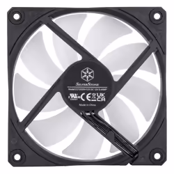 Silverstone Shark Force 120 ARGB Boitier PC Ventilateur Noir, Blanc 1 pièce(s) - Vue supplémentaire 4