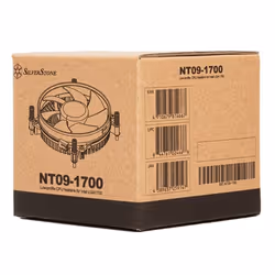 Silverstone NT09-1700 Processeur Refroidisseur d'air 9,2 cm Noir 1 pièce(s) - Vue supplémentaire 5
