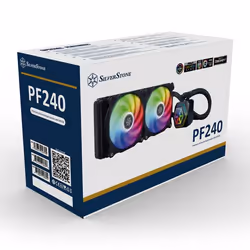 Silverstone PF240-ARGB Processeur Refroidisseur de liquide tout-en-un 12 cm Noir 1 pièce(s) - Vue supplémentaire 7