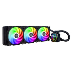 Silverstone SST-PF360-ARGB-V2 système de refroidissement d’ordinateur Processeur Refroidisseur de liquide tout-en-un 12 cm Noir 1 pièce(s)