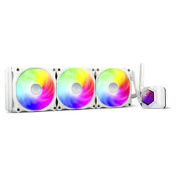 Silverstone SST-PF360W-ARGB-V2 système de refroidissement d’ordinateur Processeur Refroidisseur de liquide tout-en-un 12 cm Blanc 1 pièce(s)