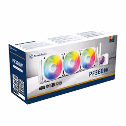 Silverstone SST-PF360W-ARGB-V2 système de refroidissement d'ordinateur Processeur Refroidisseur de liquide tout-en-un 12 cm Blanc 1 pièce(s) - Vue supplémentaire 7