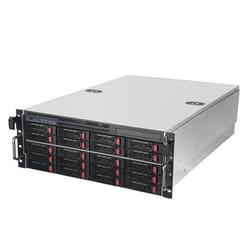 Silverstone SST-RM43-320-RS Boîtier de disques de stockage Boîtier HDD Gris 2.5/3.5"