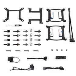 Silverstone VIDA 120 SLIM Boitier PC Kit de refroidissement du liquide 12 cm Noir 1 pièce(s) - Vue supplémentaire 14
