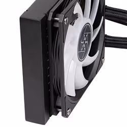 Silverstone VIDA 120 SLIM Boitier PC Kit de refroidissement du liquide 12 cm Noir 1 pièce(s) - Vue supplémentaire 6
