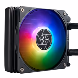 Silverstone VIDA 120 SLIM Boitier PC Kit de refroidissement du liquide 12 cm Noir 1 pièce(s) - Vue supplémentaire 8