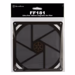 Silverstone SST-FF181B pièce et accessoire pour systèmes de refroidissement d'ordinateurs Filtre de ventilateur