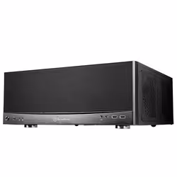 Silverstone GD11, HTPC, PC, Blanc, ATX, micro ATX, Mini-ITX, Plastique, Acier, maison/bureau