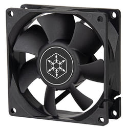 Silverstone FN80 Boitier PC Ventilateur 8 cm Noir 1 pièce(s)