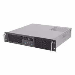 Silverstone RM23-502-MINI, Support, Serveur, Noir, micro ATX, Mini-ATX, 2U, HDD, LAN, Énergie