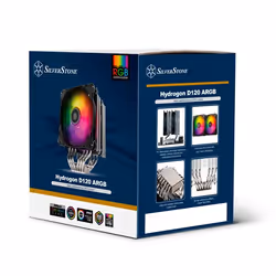 Silverstone Hydrogon D120 Processeur Refroidisseur d'air 12 cm Noir 1 pièce(s) - Vue supplémentaire 10