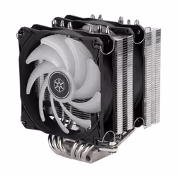 Silverstone Hydrogon D120 Processeur Refroidisseur d'air 12 cm Noir 1 pièce(s)
