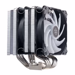 Silverstone Hydrogon D120 Processeur Refroidisseur d'air 12 cm Noir 1 pièce(s) - Vue supplémentaire 4