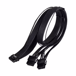 Silverstone PP14-EPS câble électrique Noir 2 x EPS 8-pin