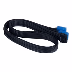 Silverstone PP14-PCIE, 550 m, PCI-E (8-pin), PCI-E (12+4-pin), Mâle, Mâle, Droit