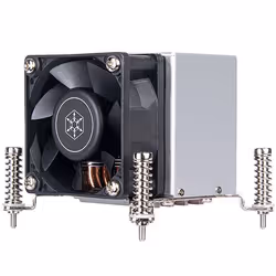 Silverstone SST-AR09-1700 système de refroidissement d'ordinateur Processeur Refroidisseur d'air 6 cm Noir, Gris 1 pièce(s) - Vue supplémentaire 3