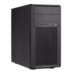 Silverstone FARA 313, Tower, PC, Noir, micro ATX, Mini-ITX, Plastique, Acier, 15,6 cm