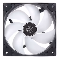 Silverstone VISTA 140 ARGB, Ventilateur, 14 cm, 1600 tr/min, Noir