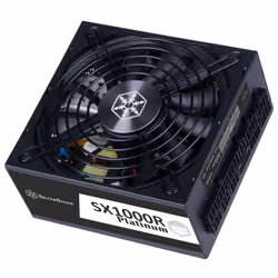 Silverstone SX1000R Platinum unité d'alimentation d'énergie 1000 W 24-pin ATX SFX-L Noir